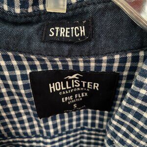 Hollister Long sleeve button down Blue size S Men's